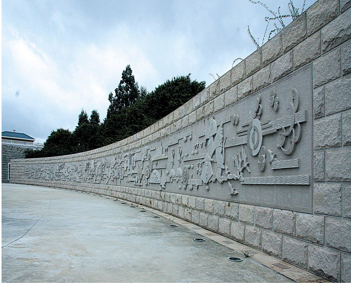 Alivio de la plaza de la cultura en la ciudad de Chongwu, Hui'an