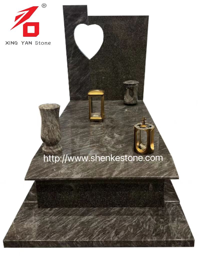 Blue Orion Granite Monument (con jarrón)