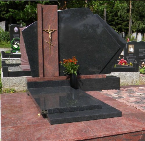 China Xingyan Modern Art Style Tombstone (incluida la decoración cruzada de Jesús)