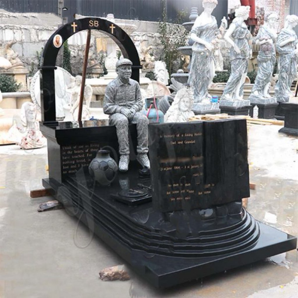 Estatua humana personalizada a Headstone artística