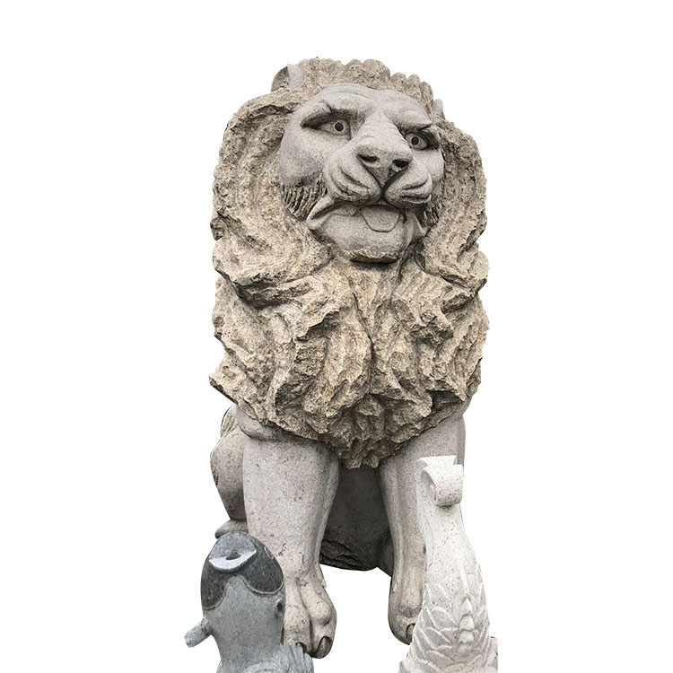 Estatua de animales de mármol